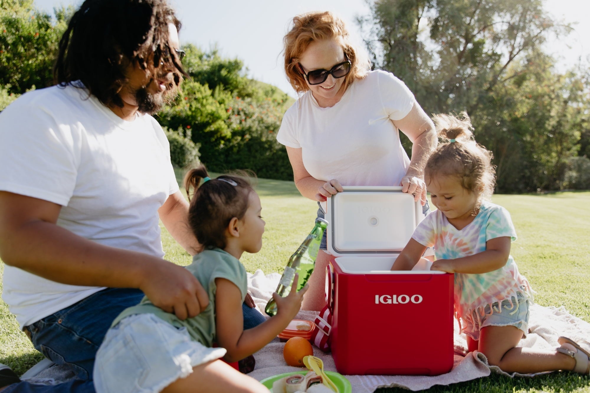 11 Quart Tag Along Too Strapped Picnic Style Cooler, Light Gray