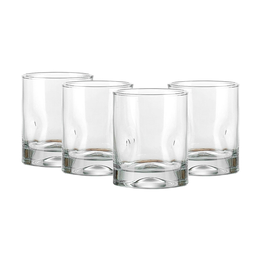 Better Homes & Gardens Lyra Glass Drinkware Set, 12.5 oz, 4-Piece