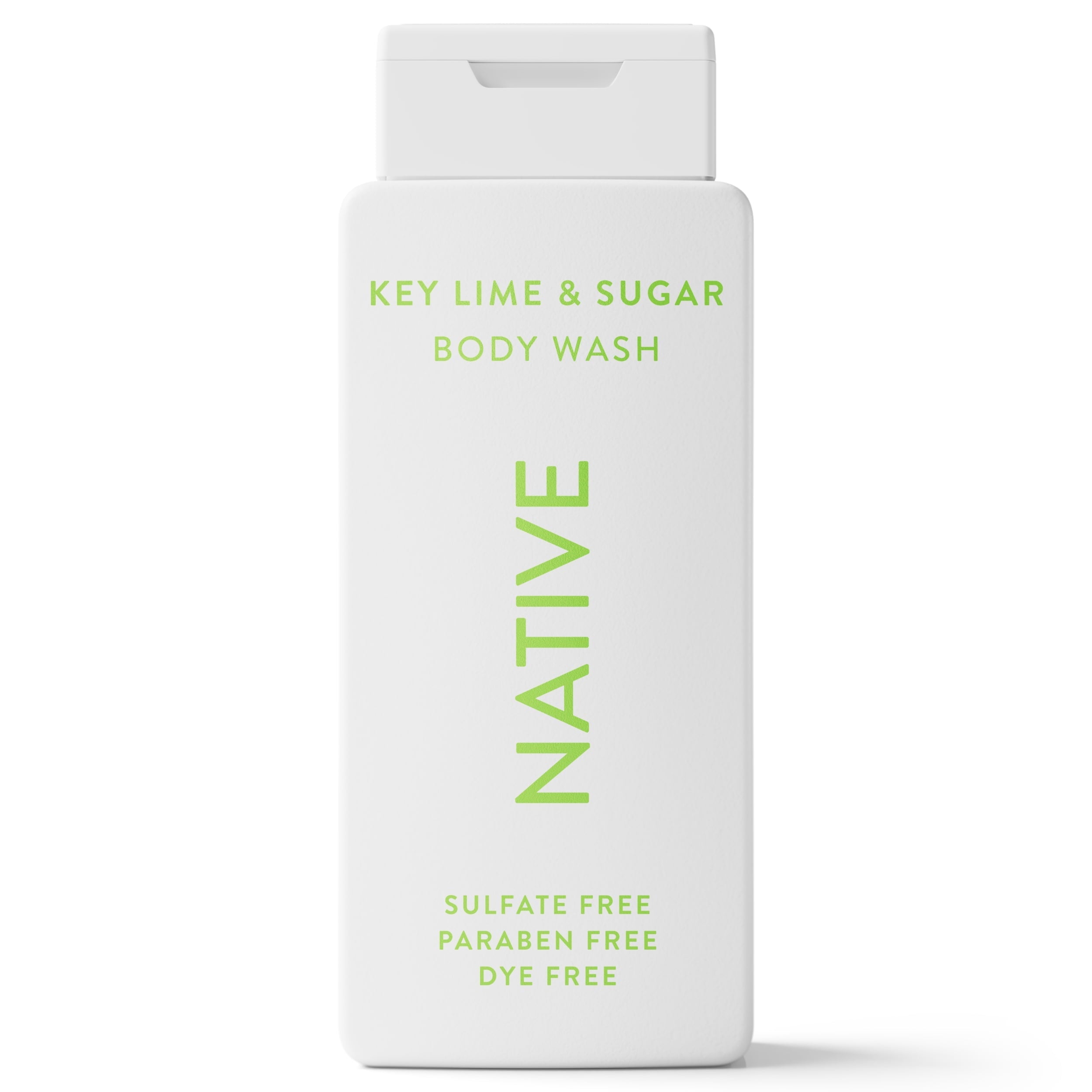 Body Wash, Key Lime & Sugar, Sulfate Free, Naturally Derived Ingredients, 24hr Freshness, for Women & Men, 18 fl oz