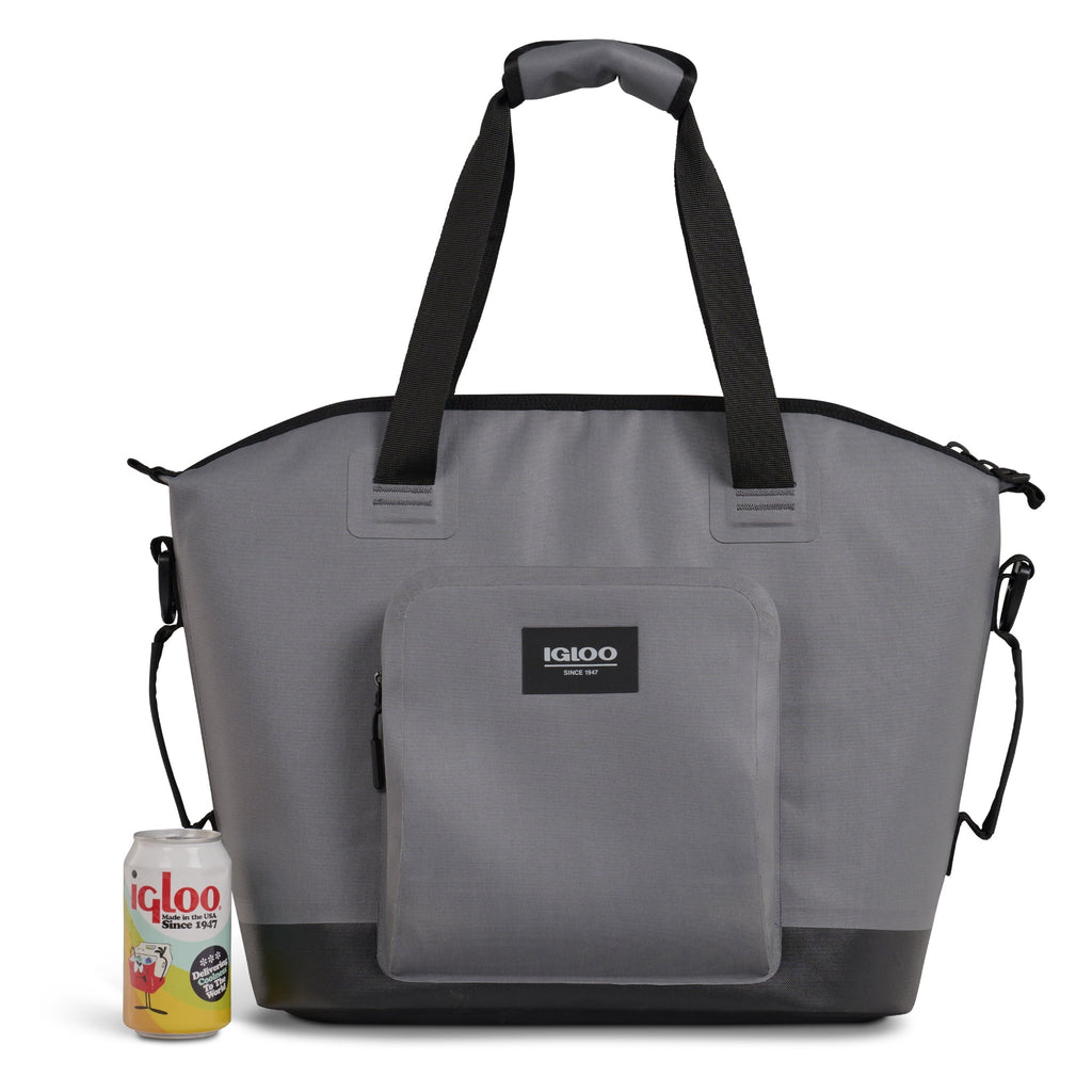 24 Can Capacity Trailmate Tote Cooler Bag, Carbonite Gray