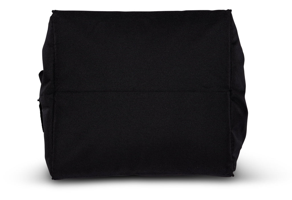 Leftover Polyester Lunch Tote Cooler, 9 Can Capacity, Black and White, Well Suited to Hot or Cold Meals Away from Home
