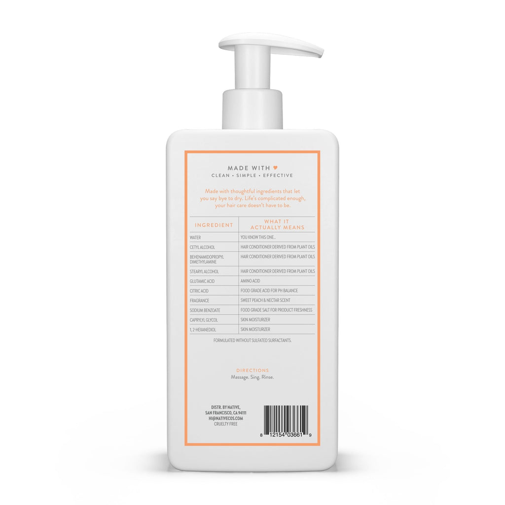 Moisturizing Conditioner Sweet Peach and Nectar 16.5 fl oz