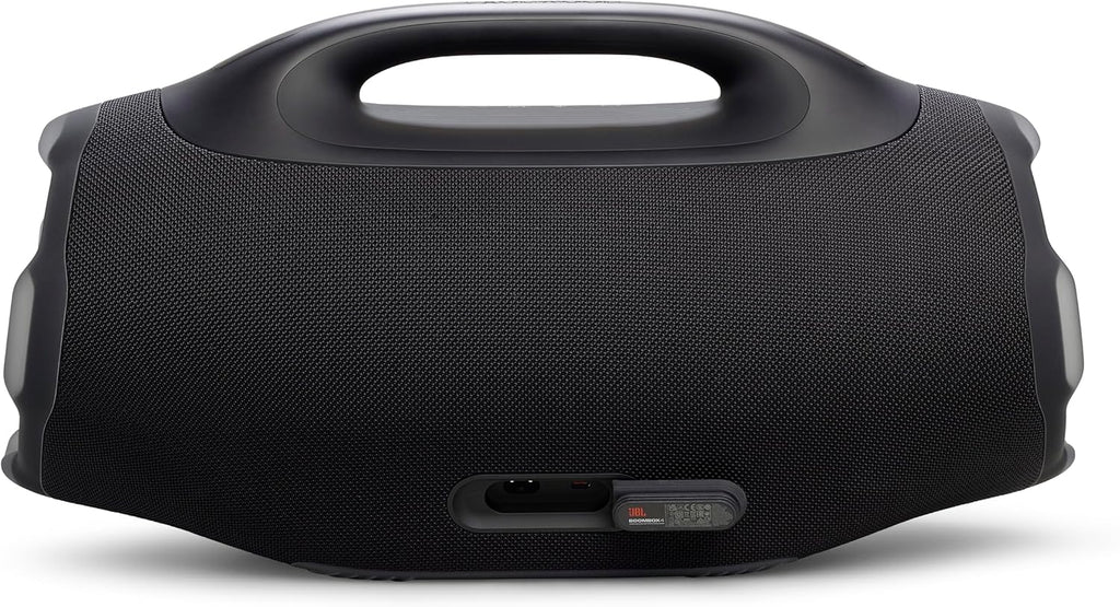 JBL Boombox 4 - Most Powerful Portable Waterproof Speaker with Massive Pro Sound Up to 34 Hours of Playtime & Multi-Speaker Connection by Auracast™ (Black)