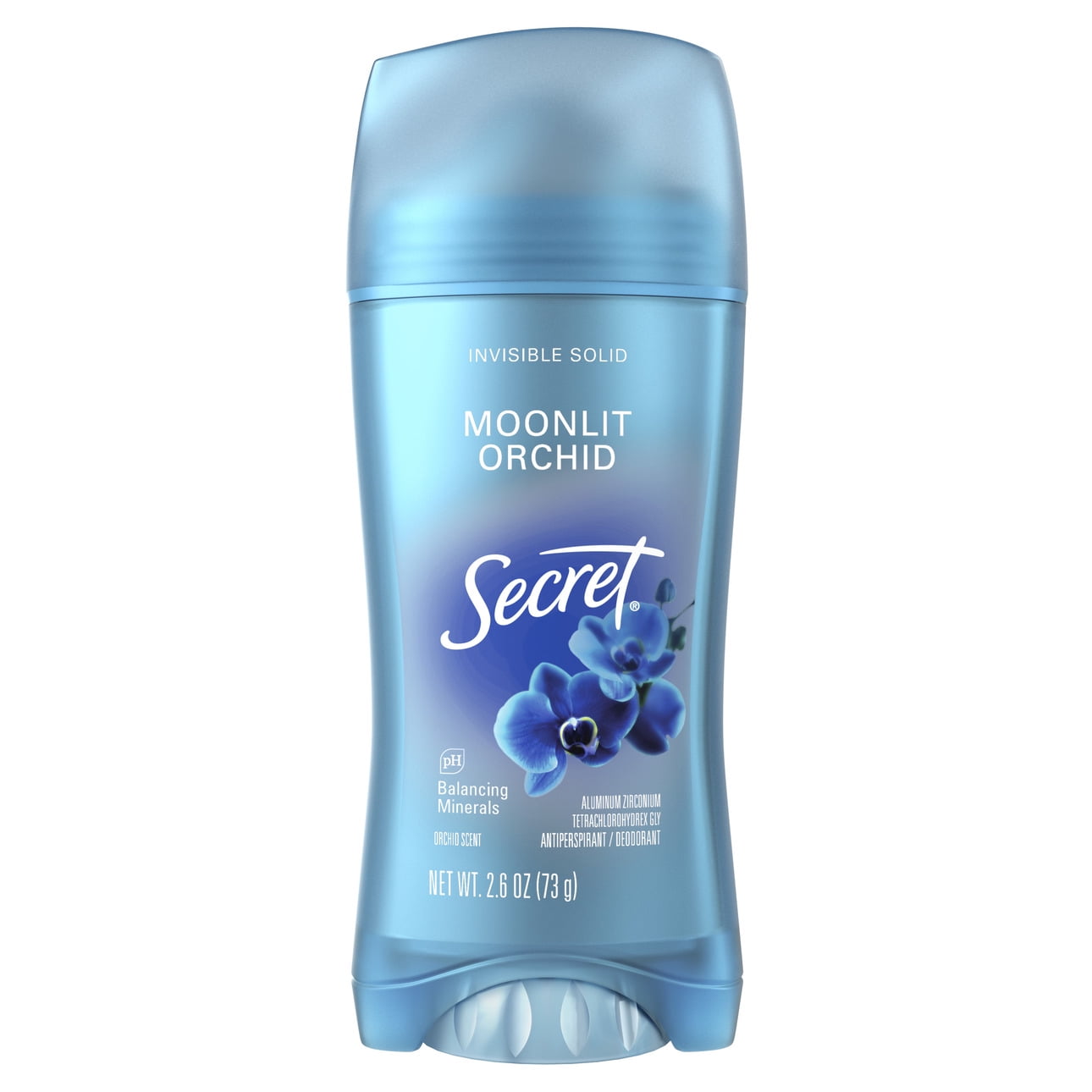 Fresh Invisible Solid Antiperspirant & Deodorant for Women, Moonlit Orchid, 2.6oz
