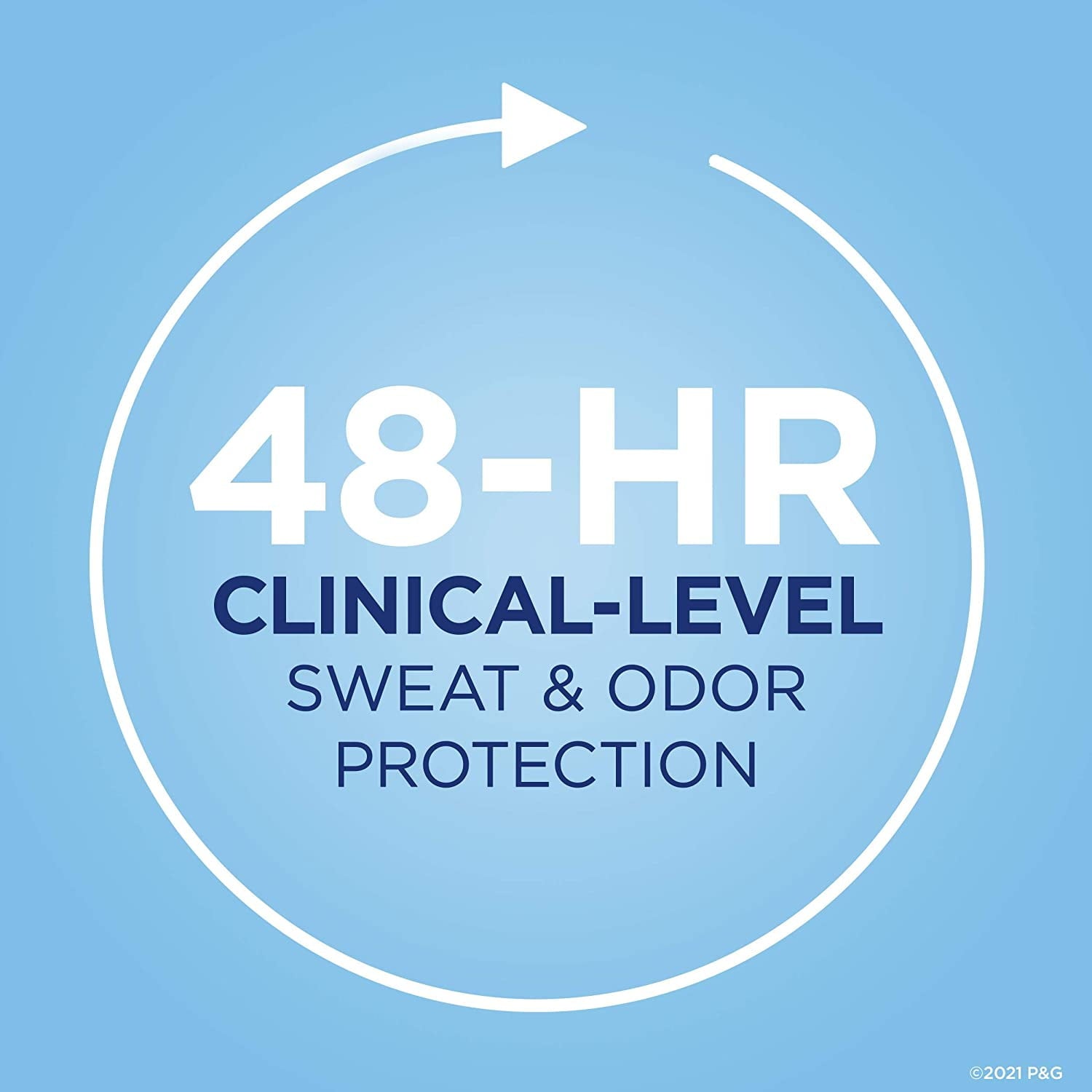 Clinical Strength Smooth Solid Anti-Perspirant/Deodorant, Light and Fresh Scent, 2.6 oz (Pack of 6)