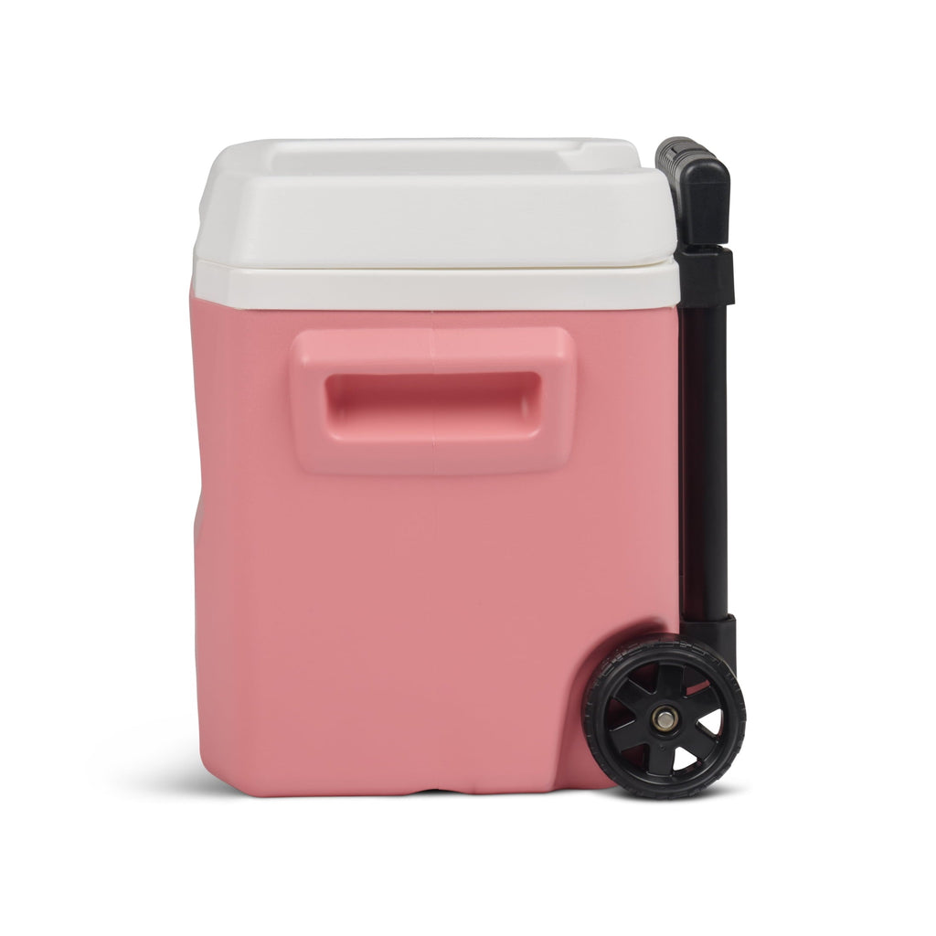 16 QT Laguna Hard Sided Ice Chest Cooler with Wheels, Aqua Blue