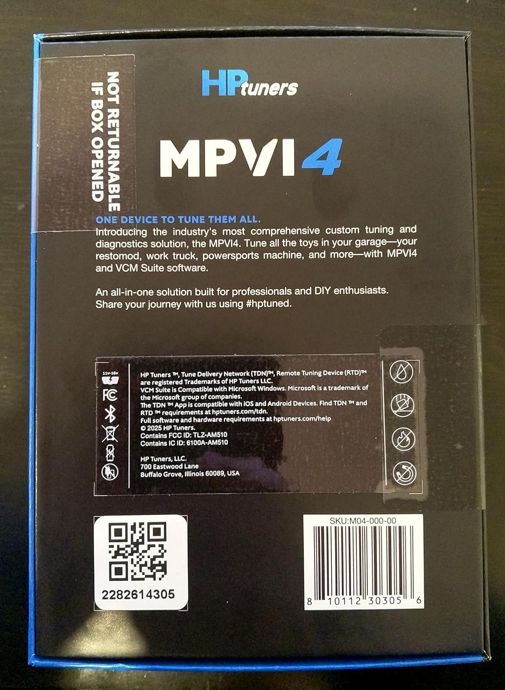 HPT MPVI4 Diagnostic Code Reader Scanner and Tool