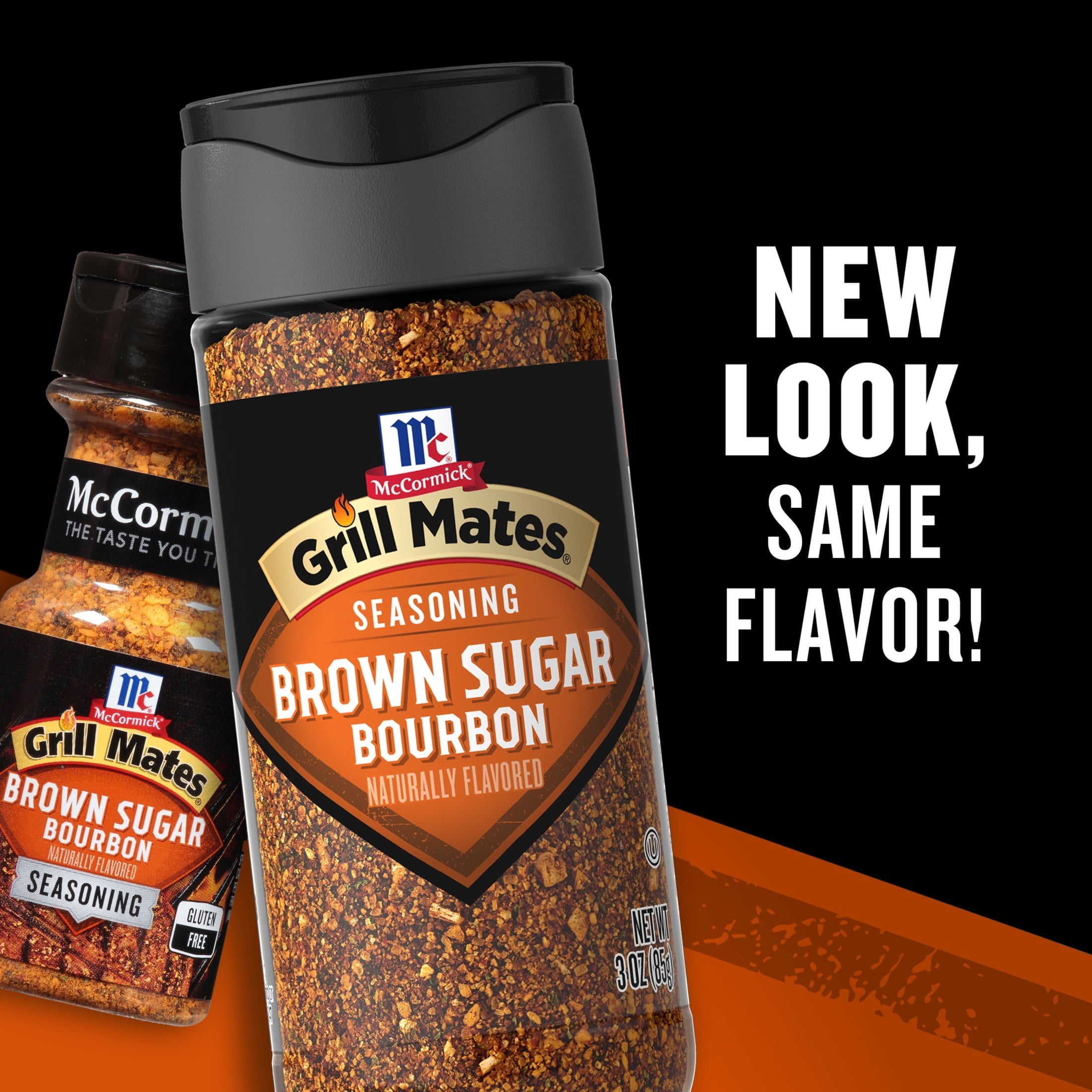Gluten Free Brown Sugar Bourbon Seasoning, 3.0 oz Bottle