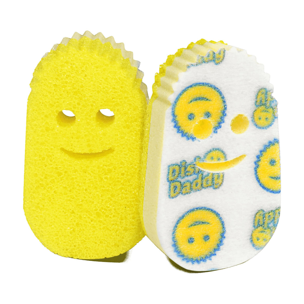 (4 pack) Dish Daddy Non-Scratch Scrub Dishwand Refills, 2 Count