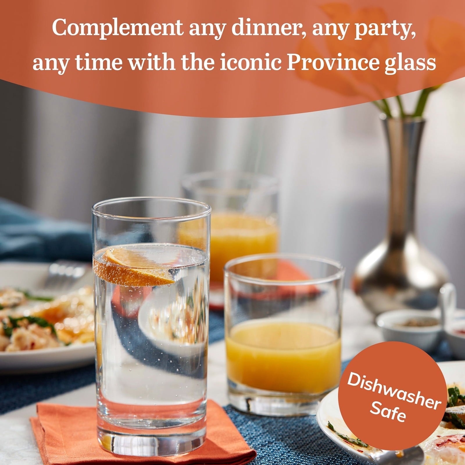 Clearance Glass&Bottle under $10,Elegant Drinkware Glasses Set Tall Drinking Glasses With Modern Lines Dishwasher Drinking