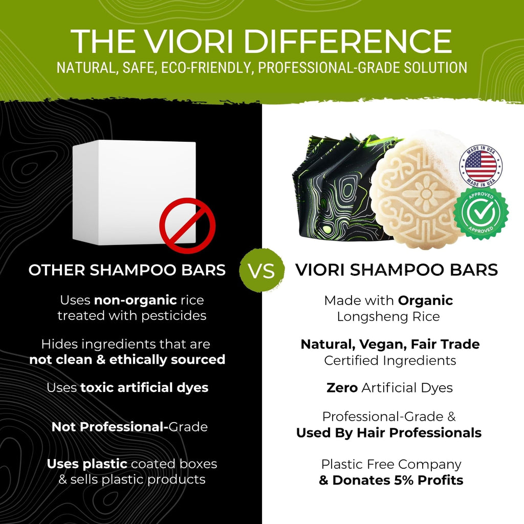 Citrus Yao Shampoo Bar Made with Rice Water- Volumizing