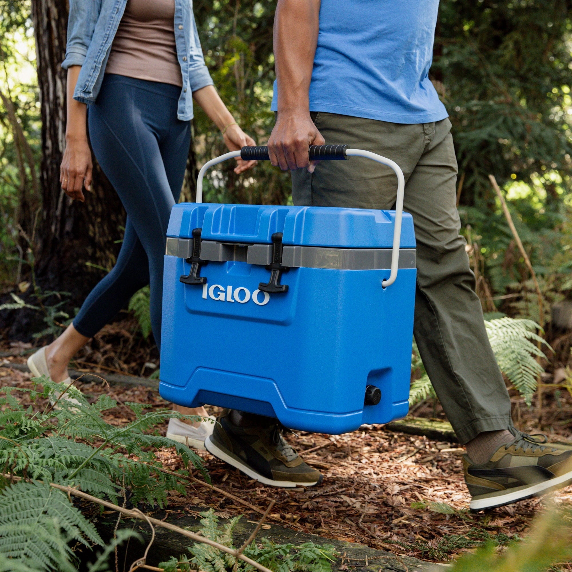 50 QT Overland Ice Chest Cooler, Green