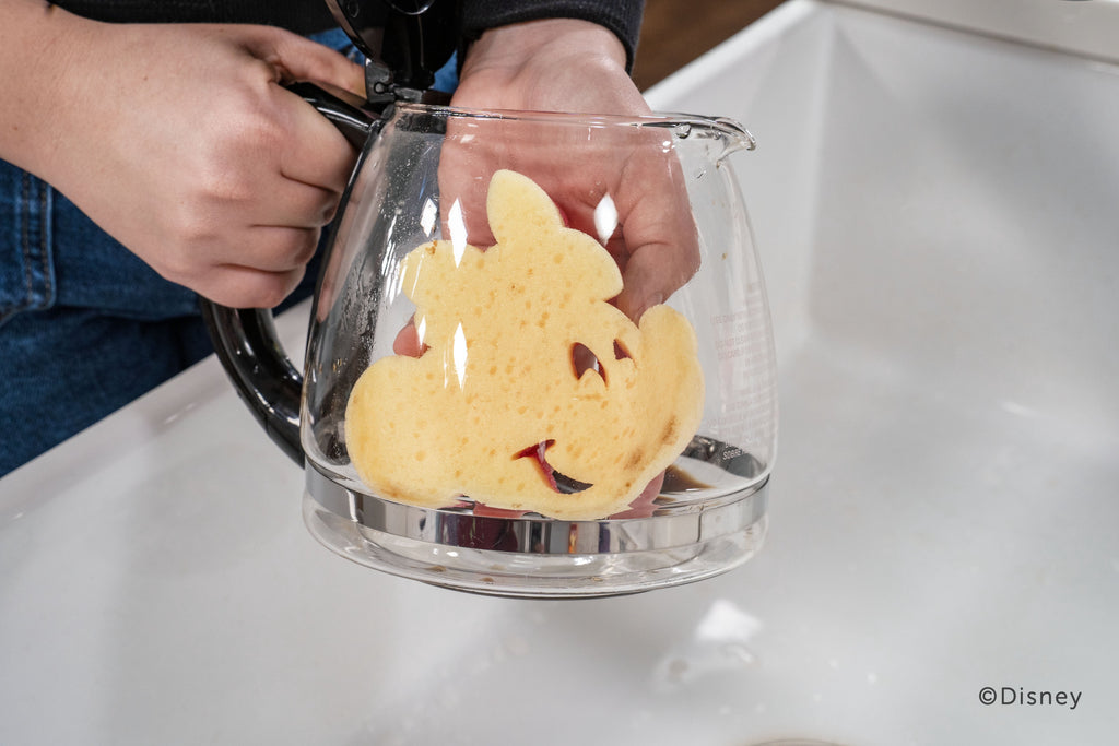 Disney Mickey & Minnie Mouse Non-Scratch Cleaning Sponges, 2-Pack
