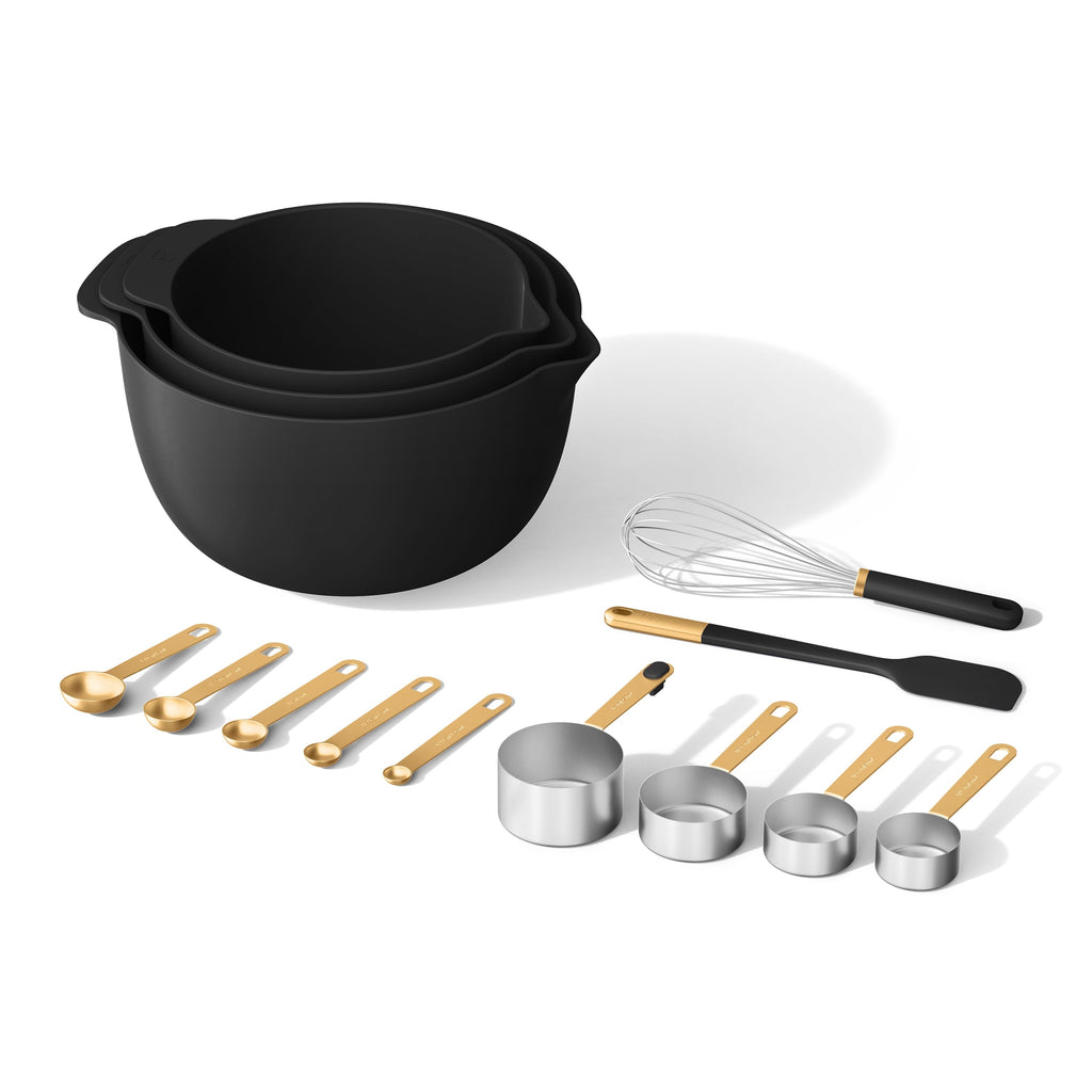 14-Piece Mix & Measure Set, Porcini Taupe by Drew Barrymore