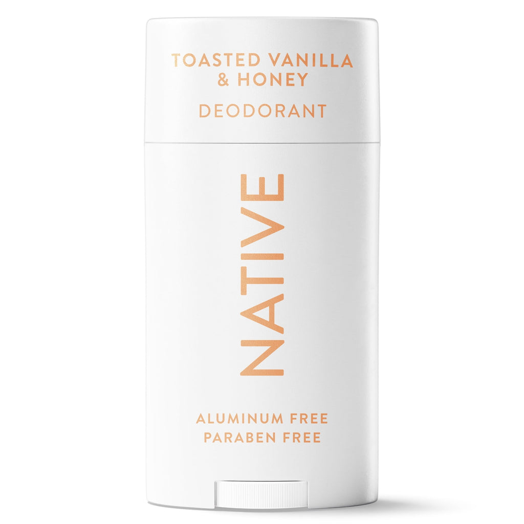 Aluminum Free Deodorant For Women, 72 Hour Solid Deodorant Stick, Toasted Vanilla & Honey, 2.65oz
