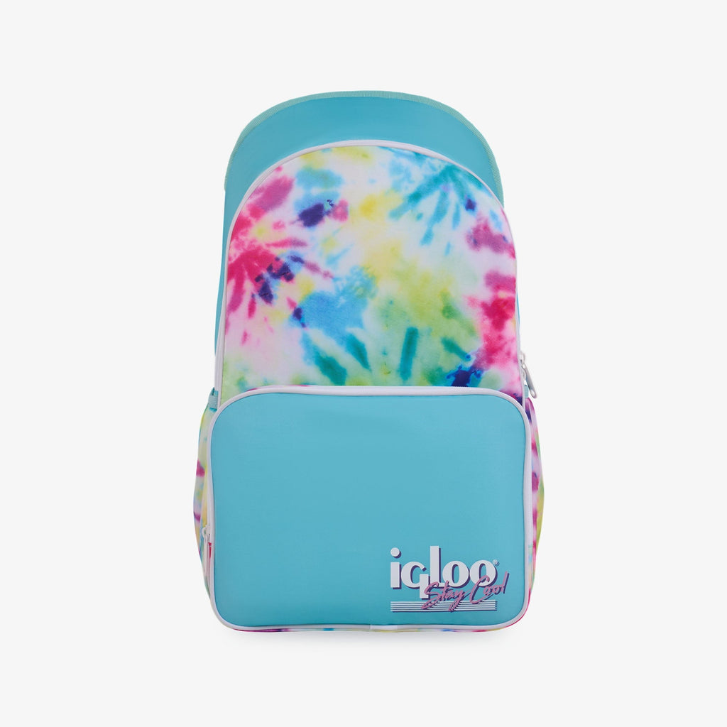 Igloo 20 can Retro Backpack Water Cooler, Pink and Jade Green