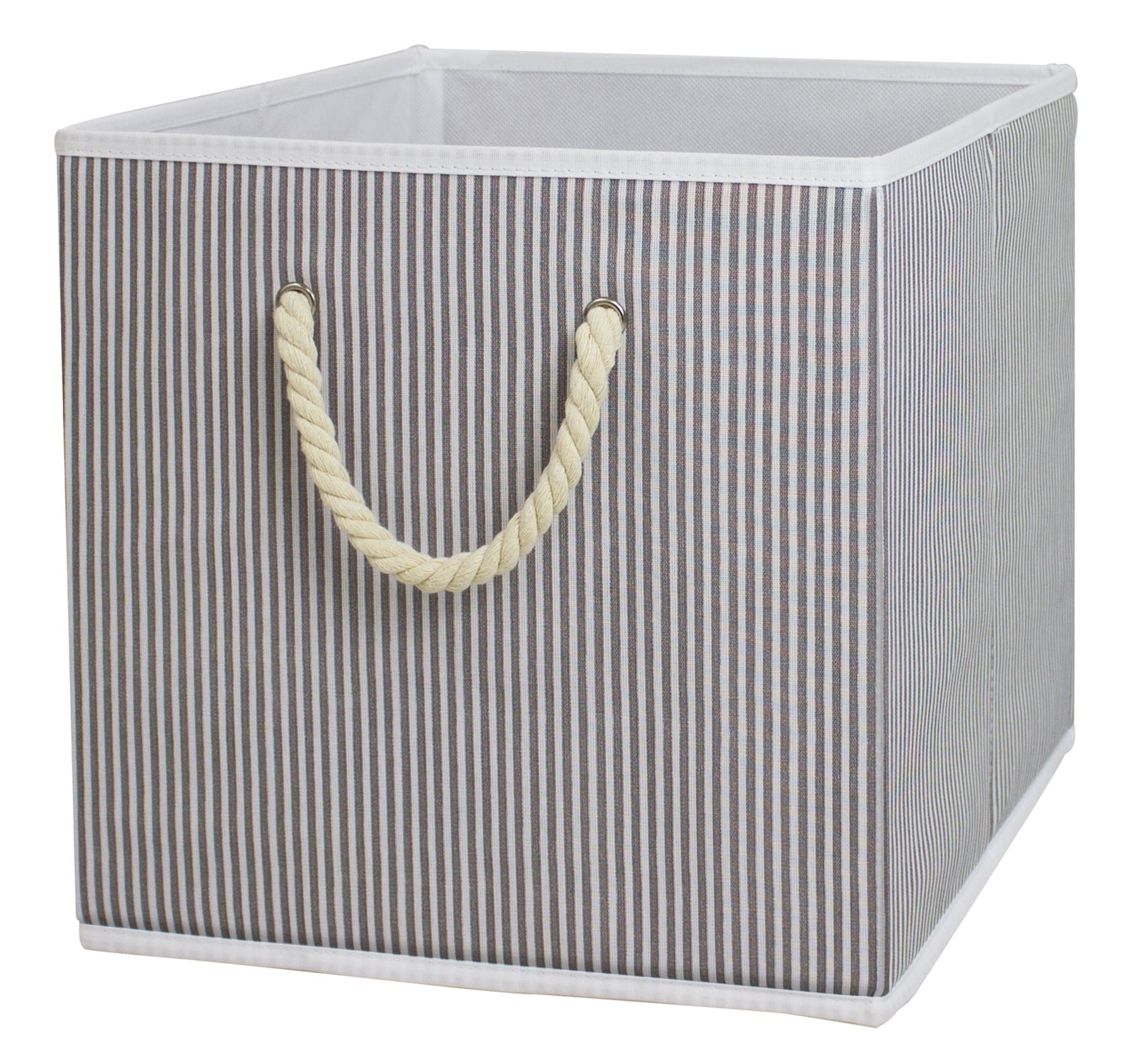 Better Homes & Gardens Collapsible Fabric Cube Storage Bin, Vanilla