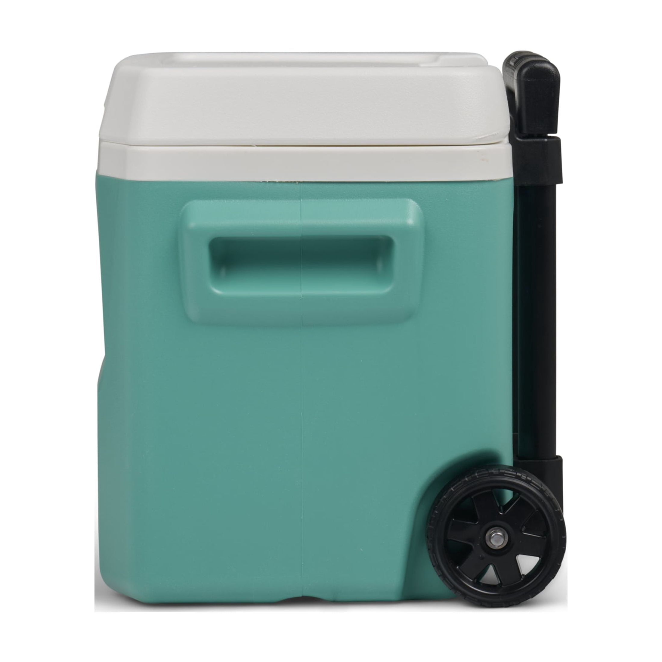 16 QT Laguna Hard Sided Ice Chest Cooler with Wheels, Aqua Blue