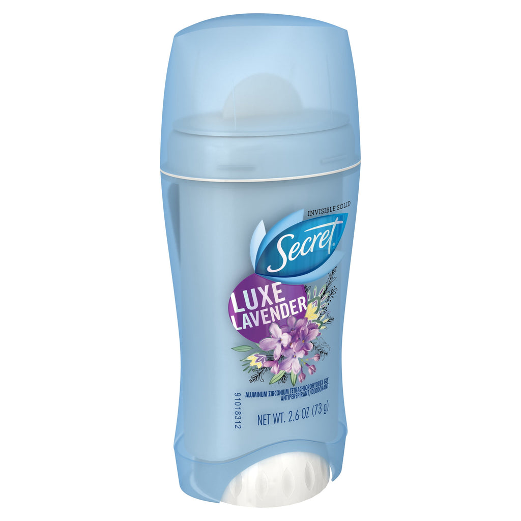 Invisible Solid Antiperspirant and Deodorant, Lavender Scent, 2.6 oz