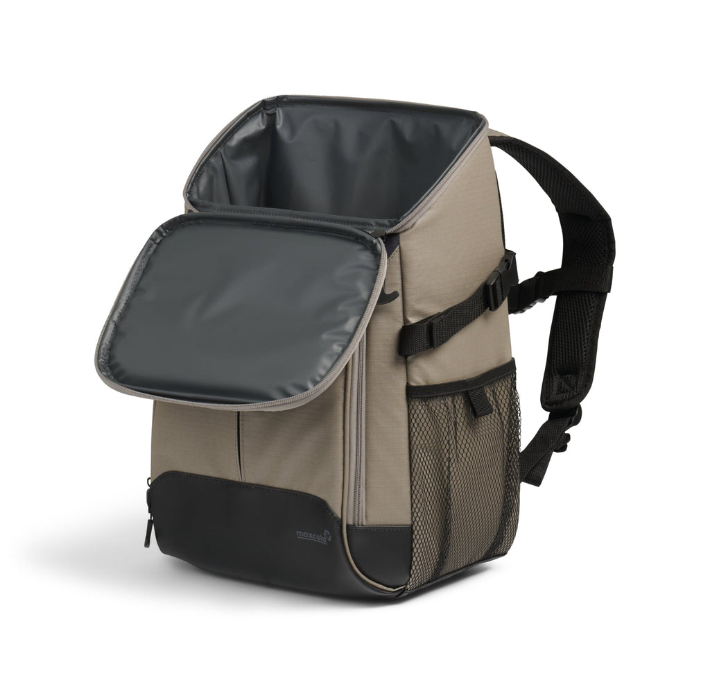 Igloo Trek Backpack Soft-Sided Cooler with 24 Can Capacity in Sandstone Tan