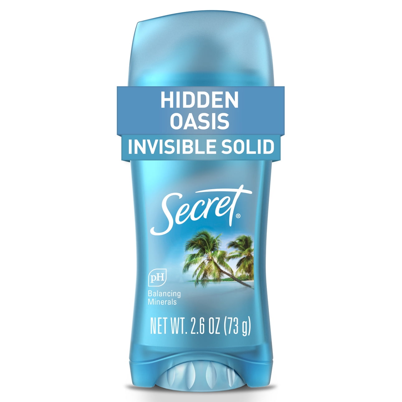 Fresh Invisible Solid Antiperspirant & Deodorant for Women, Hidden Oasis, 2.6oz