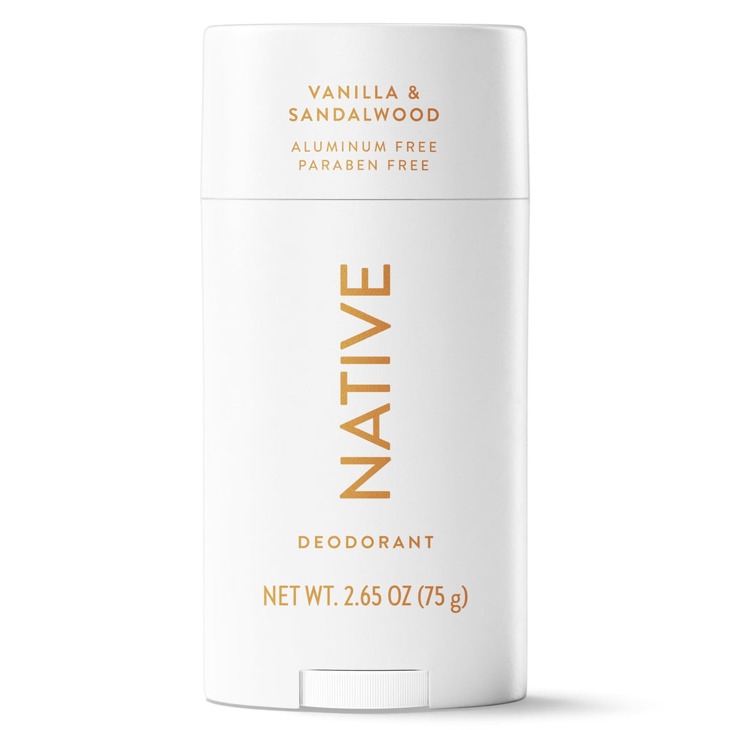 Deodorant, Aluminum Free for Women and Men, Vanilla & Sandalwood, 2.65 oz