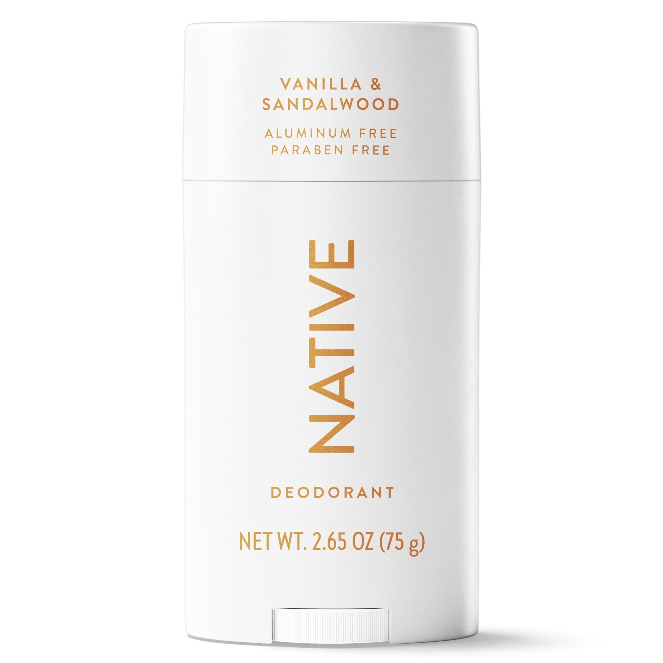 Deodorant, Aluminum Free for Women and Men, Vanilla & Sandalwood, 2.65 oz
