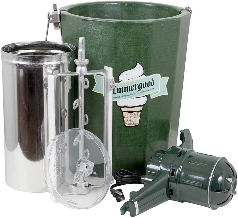 - 6 qt. Old Fashioned Ice Cream Maker w/Motor
