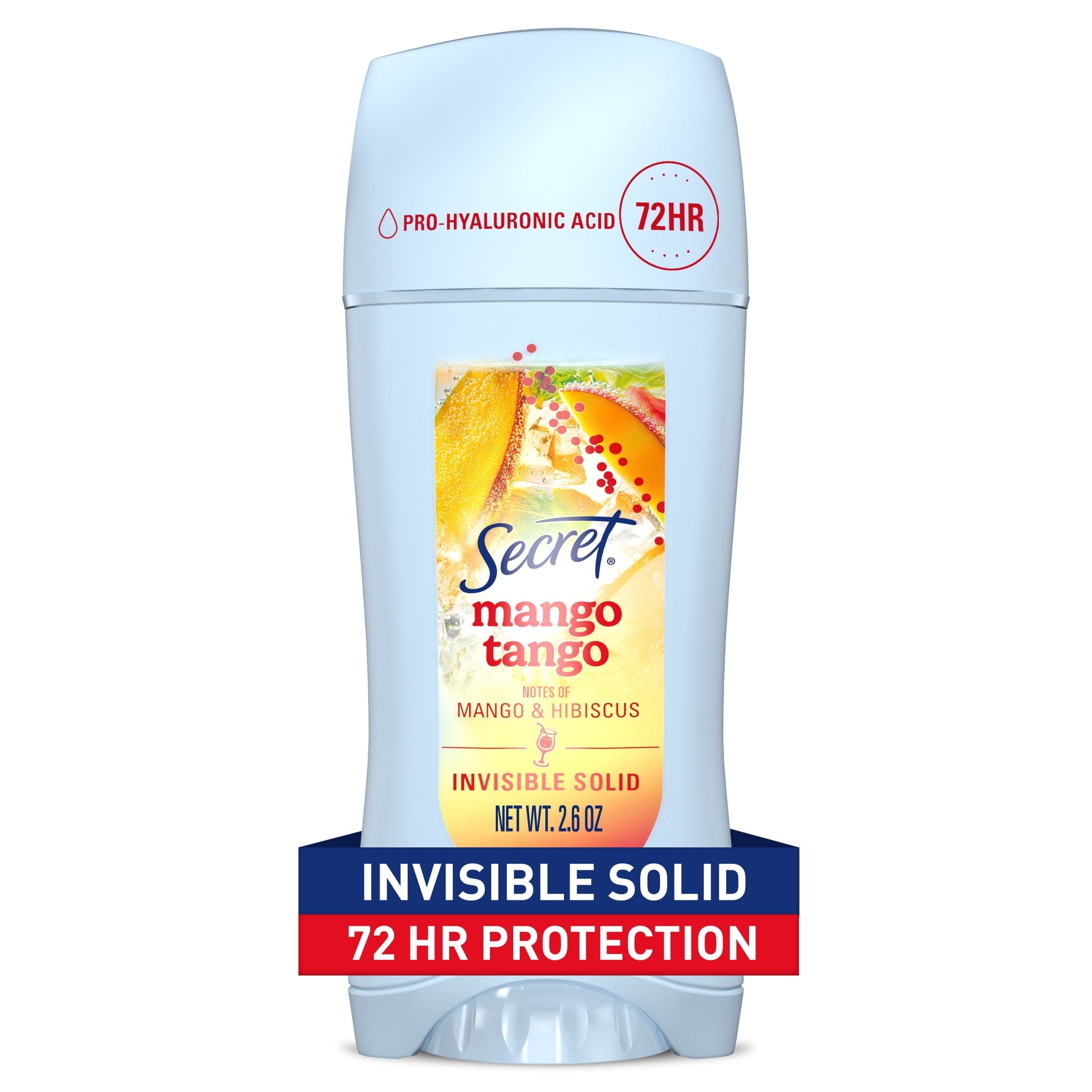 Fresh Invisible Solid Antiperspirant & Deodorant for Women, Mango Tango, 2.6oz
