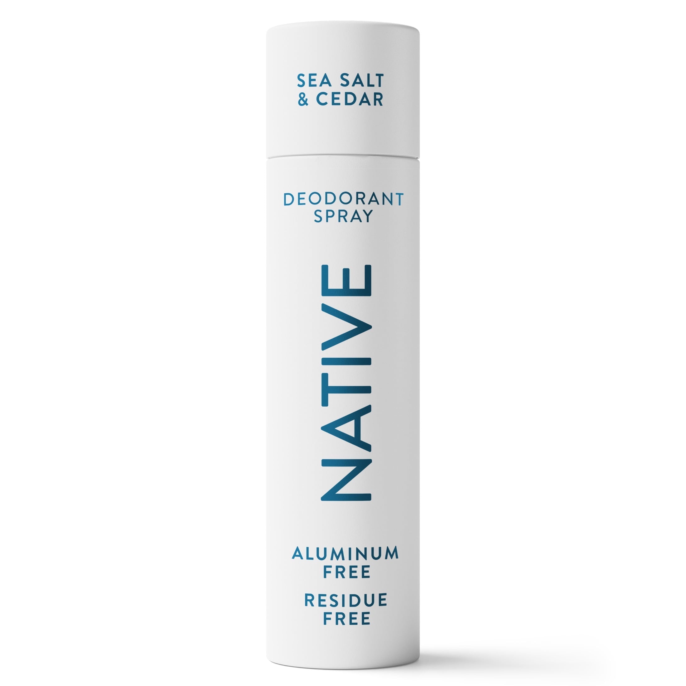 Aluminum Free Deodorant Spray For Men, 72 Hour Deodorant Spray, Sea Salt & Cedar, 3.5oz