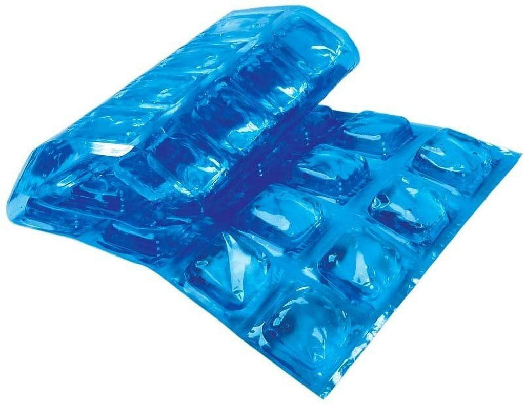 MaxCold Natural Ice Sheet 44 Cube, Ice Blue, Large