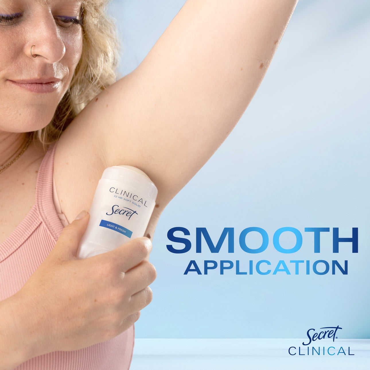 Clinical Soft Solid Antiperspirant Deodorant for Women, Light & Fresh, 1.6 oz