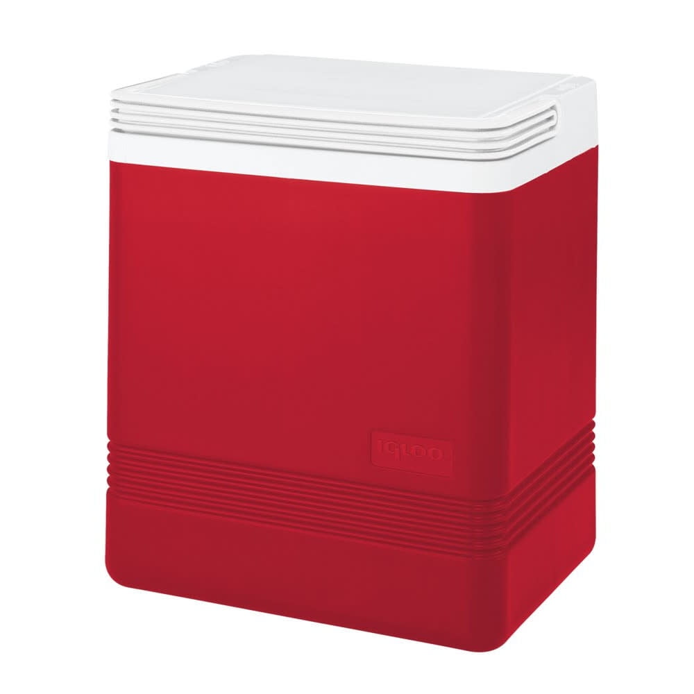 Legend 24-Can Cooler Coolbox - 17 Qt Capacity - Red