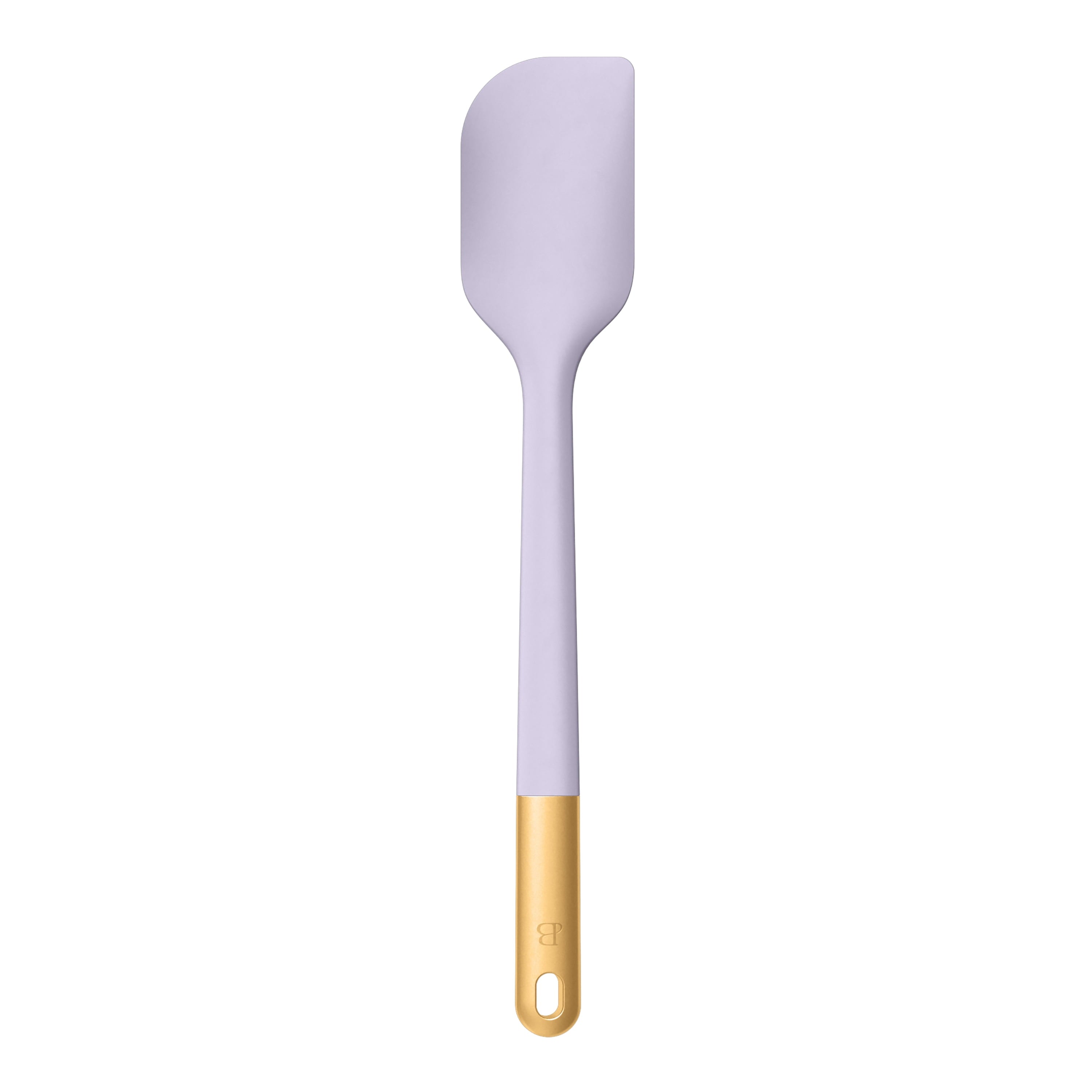 6-Piece Silicone Tool Set with Ceramic Crock, Porcini Taupe by Drew Barrymore