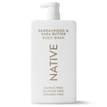 Body Wash, Sandalwood & Shea Butter, Sulfate Free, Naturally Derived Ingredients, 24hr Freshness, for Women & Men, 36 fl oz