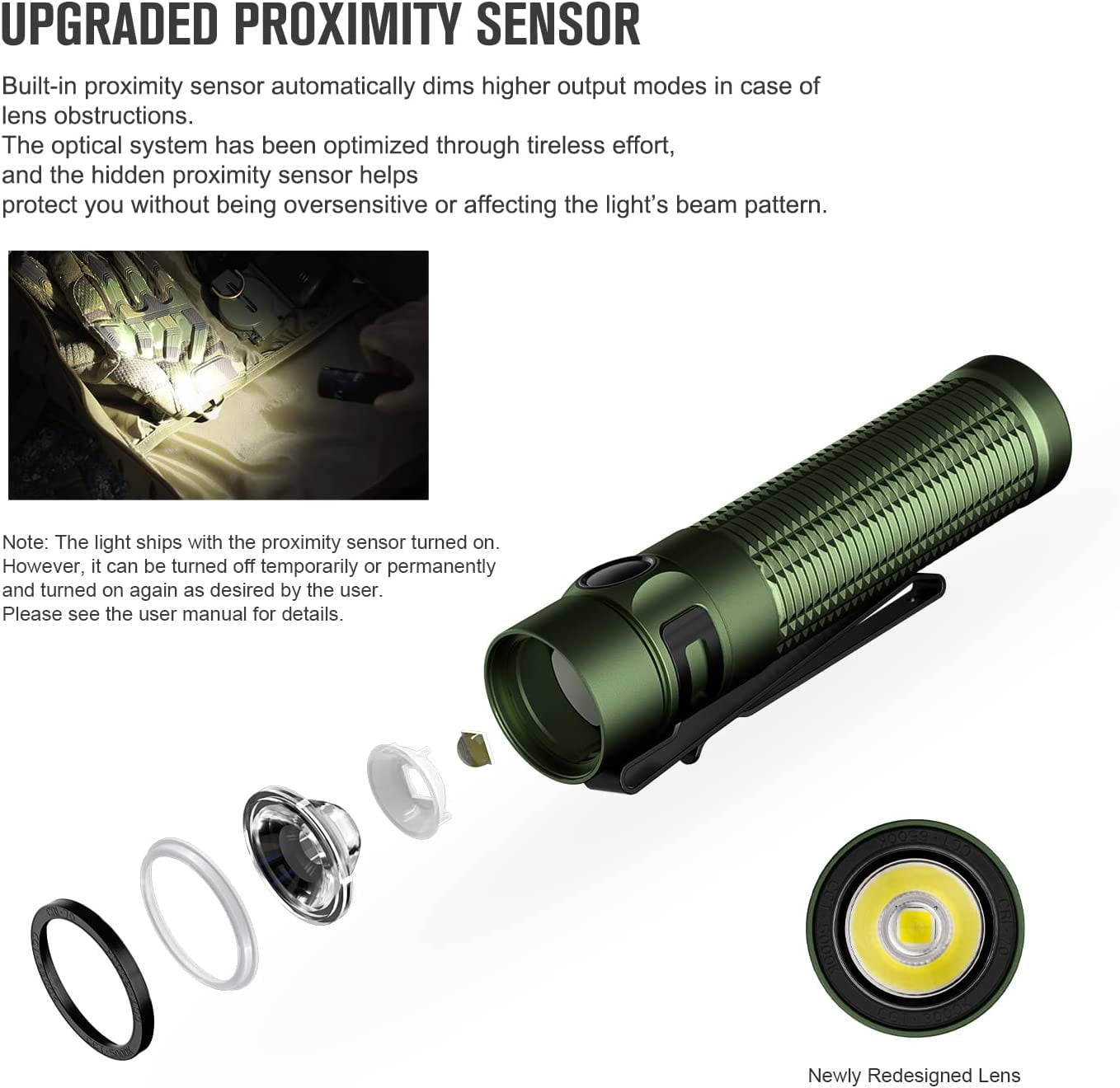 Baton 3 Pro Max 2500 Lumen Rechargeable EDC Flashlight