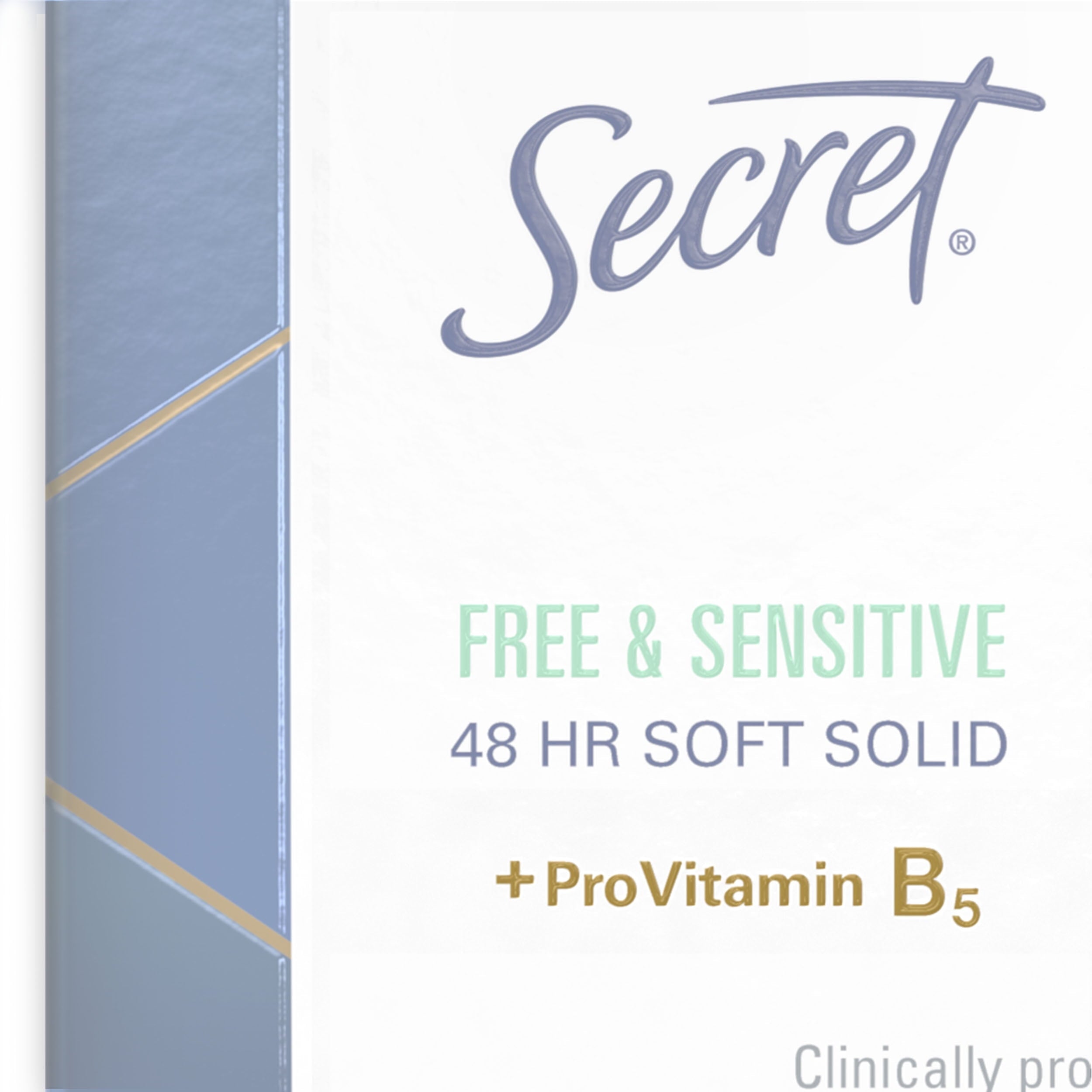 Clinical Strength Smooth Solid Womens Antiperspirant & Deodorant, Sensitive Hypoallergenic - 1.6 Ounce