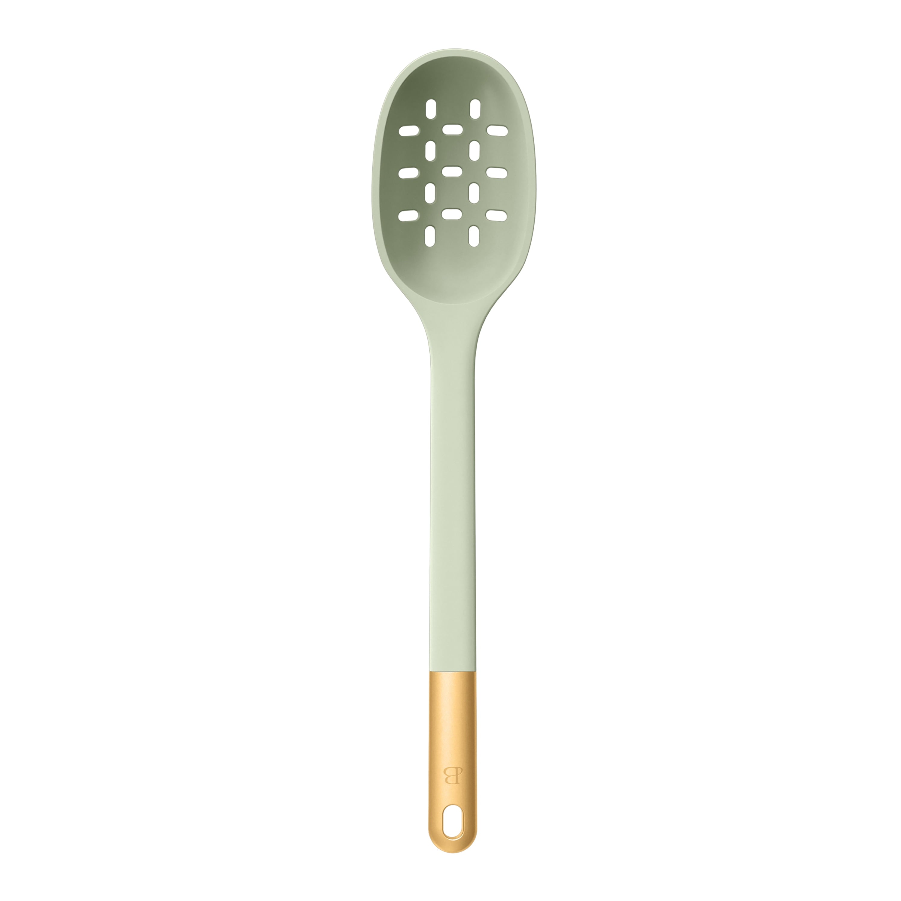 6-Piece Silicone Kitchen Utensil Tool Set with Rotating Rack by Drew Barrymore, Porcini Taupe