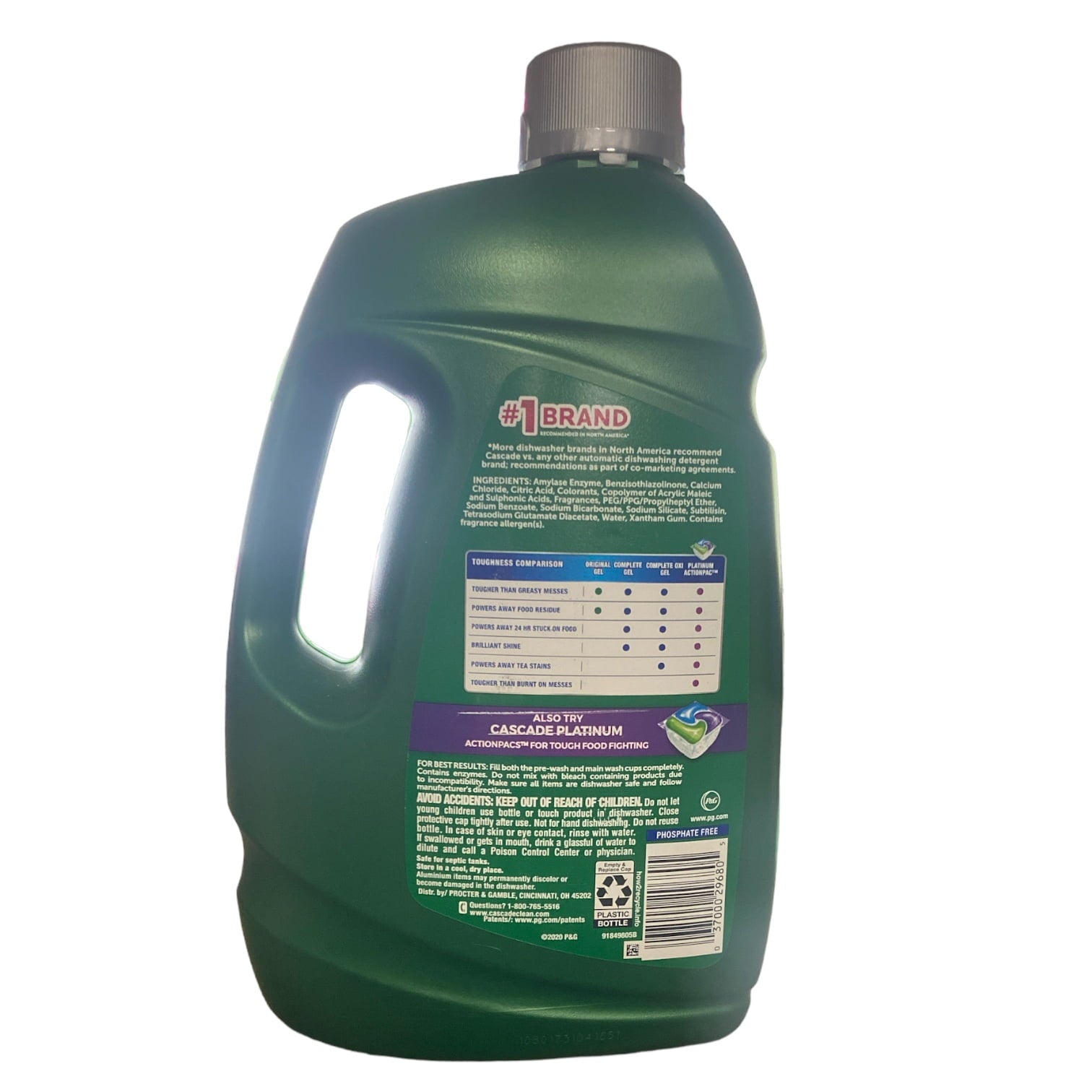 Complete Gel + Oxi Dishwasher Detergent (125 Ounce)