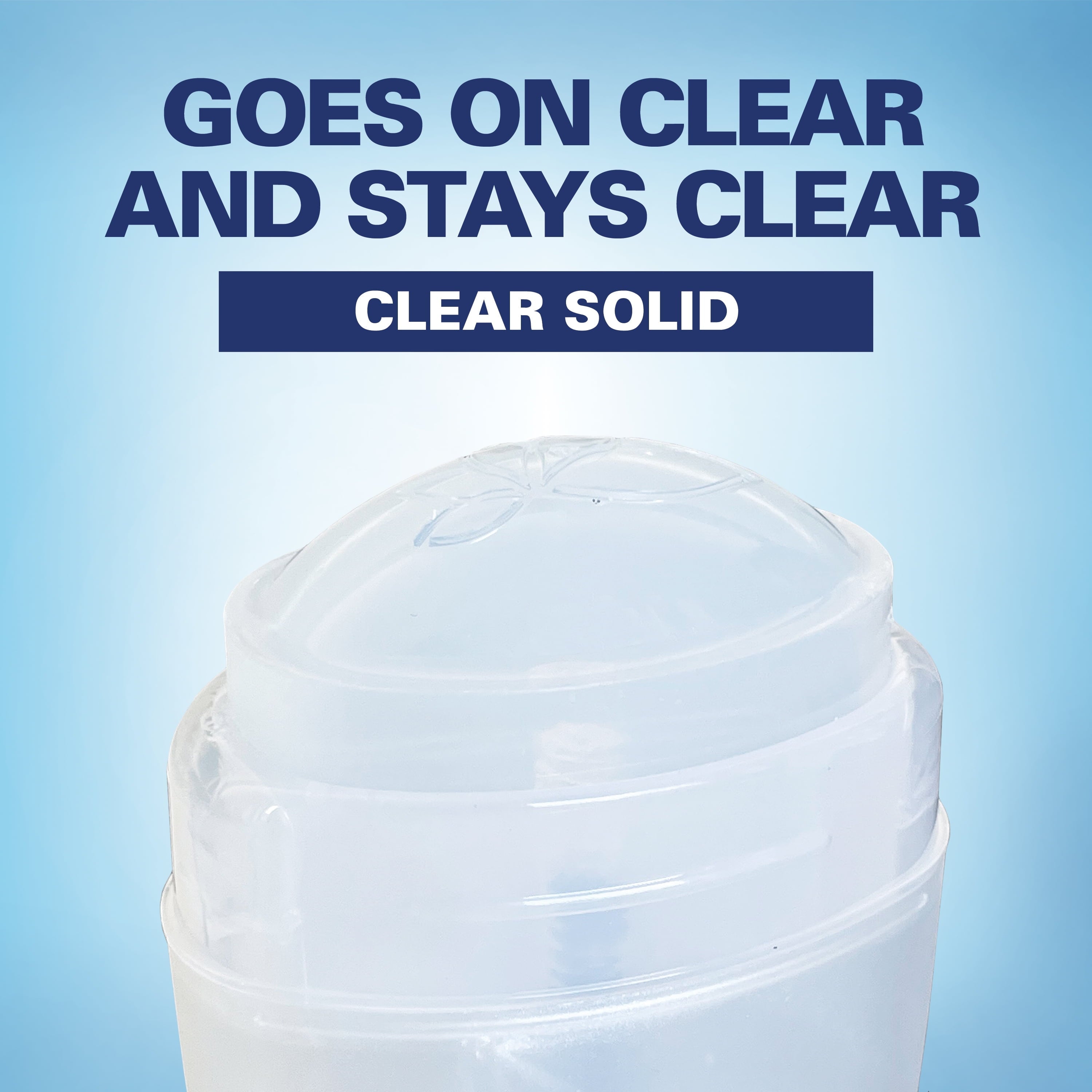 Aluminum Free Clear Solid, Clear Ocean Scent, 2.4oz