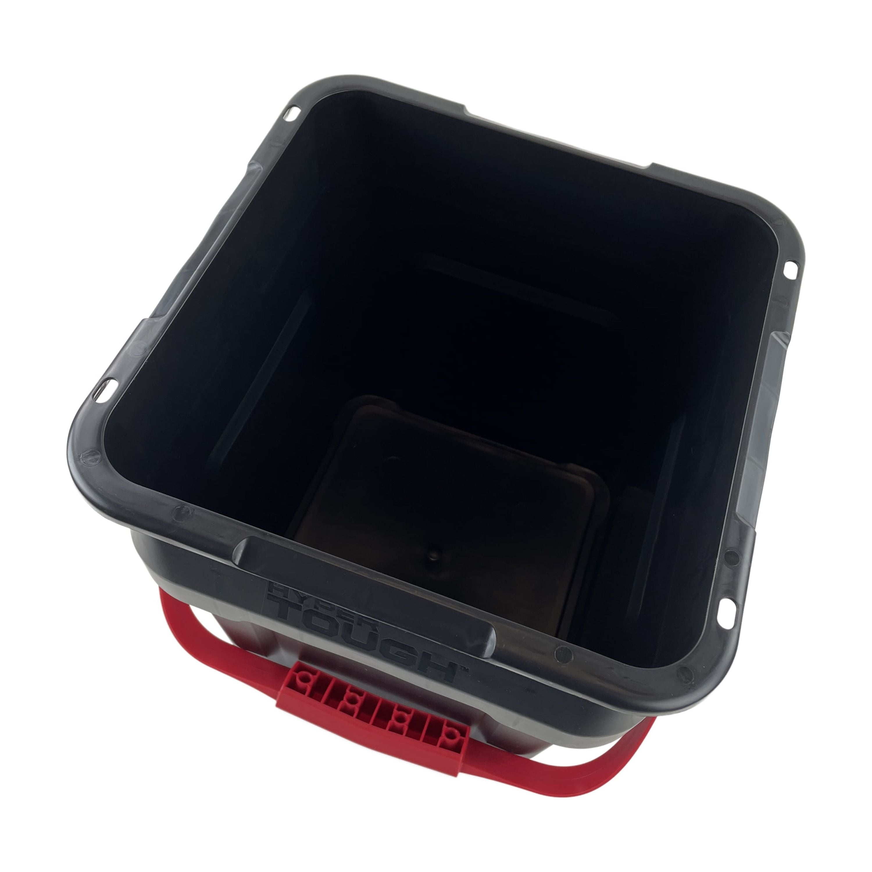 5 Gallon Heavy Duty Plastic Material Bucket Tote, Black, Adult