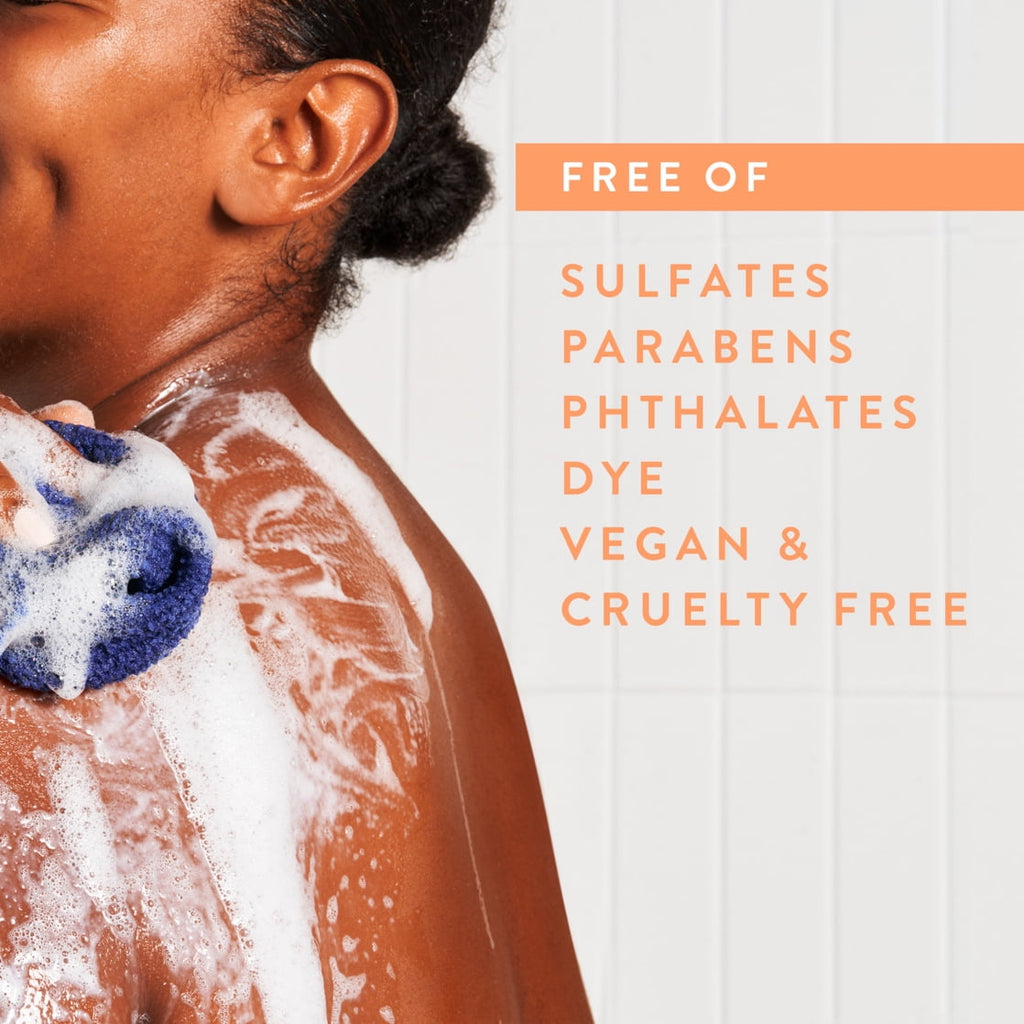 Body Wash, Sweet Peach & Nectar, Sulfate Free, Naturally Derived Ingredients, 24hr Freshness, for Women & Men, 36 fl oz