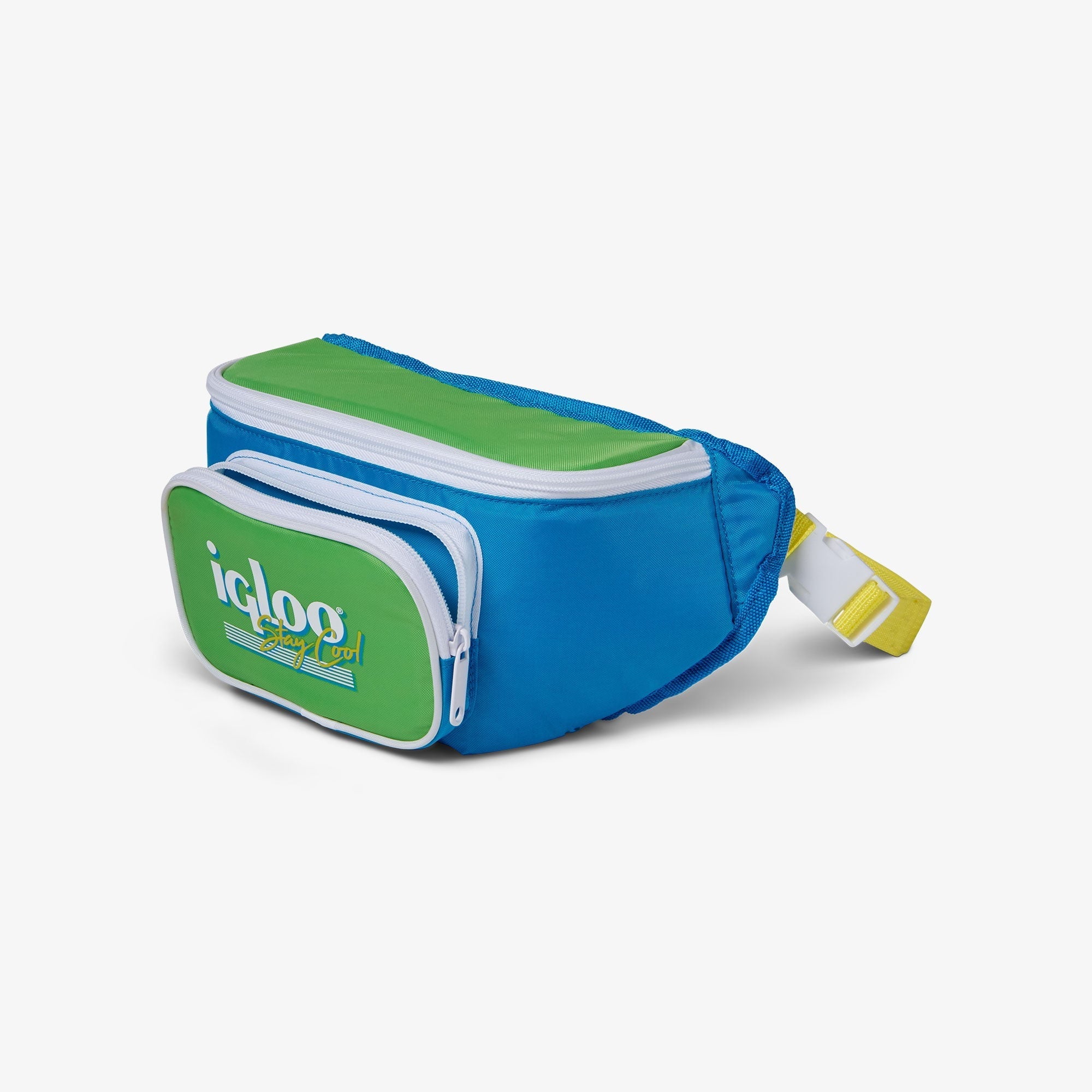 3 Can Capacity Retro Fanny Pack Cooler Bag, Lilac Purple