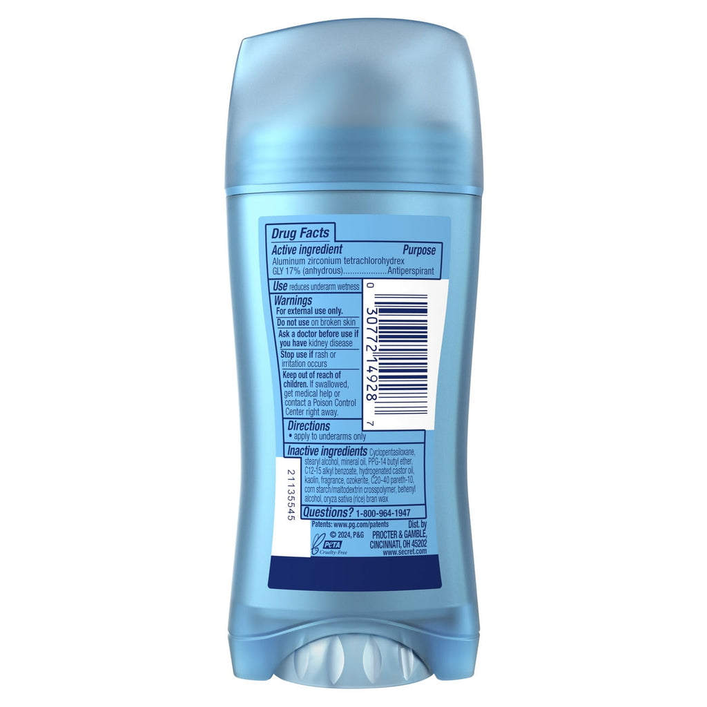 Fresh Invisible Solid Antiperspirant & Deodorant for Women, Hidden Oasis, 2.6oz