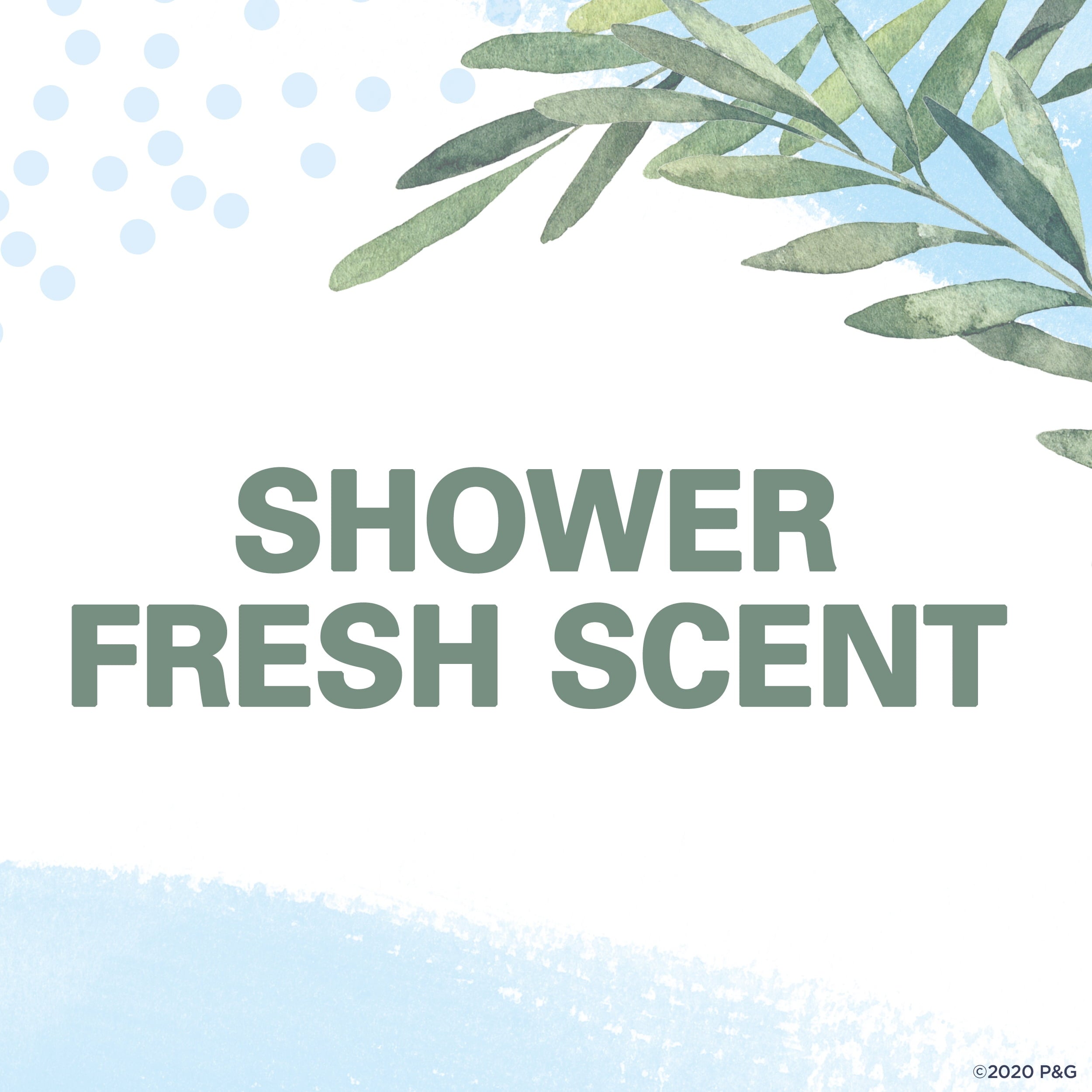 Invisible Solid Antiperspirant Deodorant for Women, Shower Fresh, 2.6 oz Each, 2 Pack