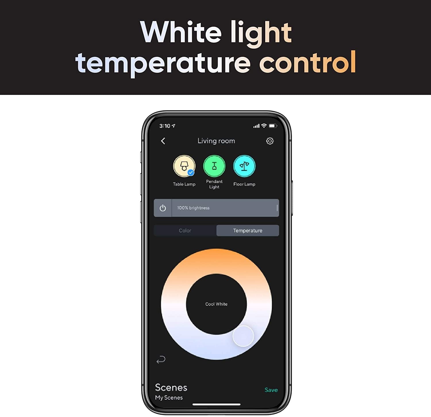 LED 1100 Lumens (75W Equivalent) Color Smart Home Bulb, 2 Pack