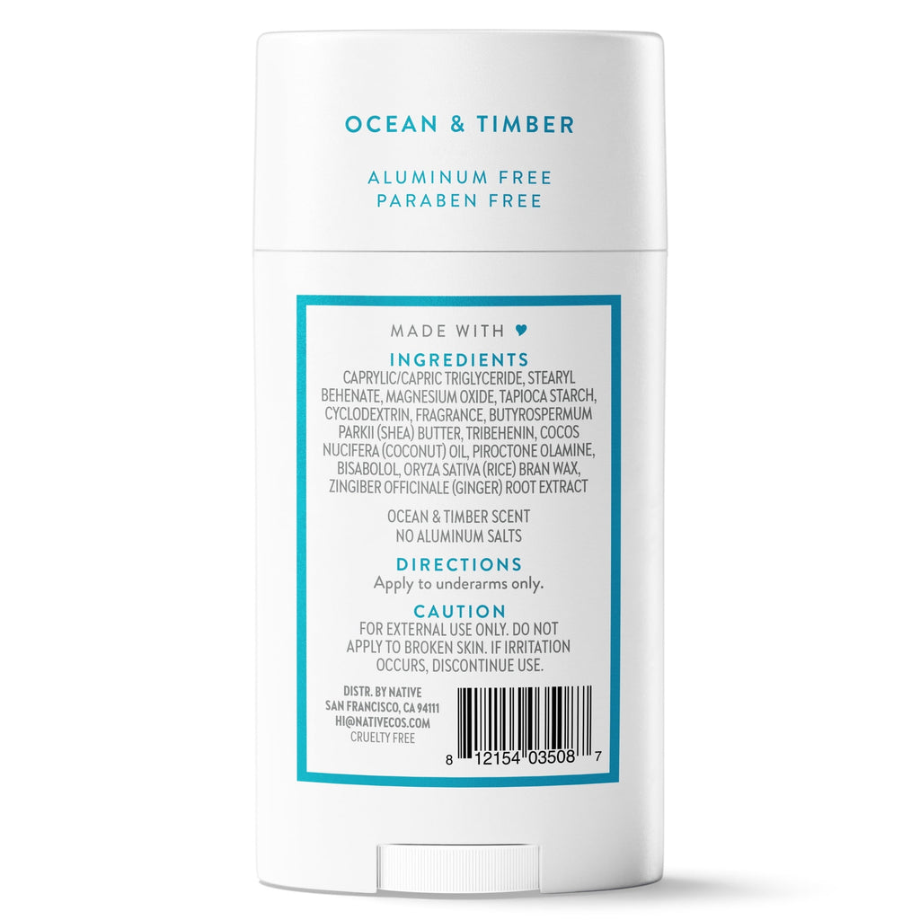 Deodorant Ocean & Timber, 2.65oz