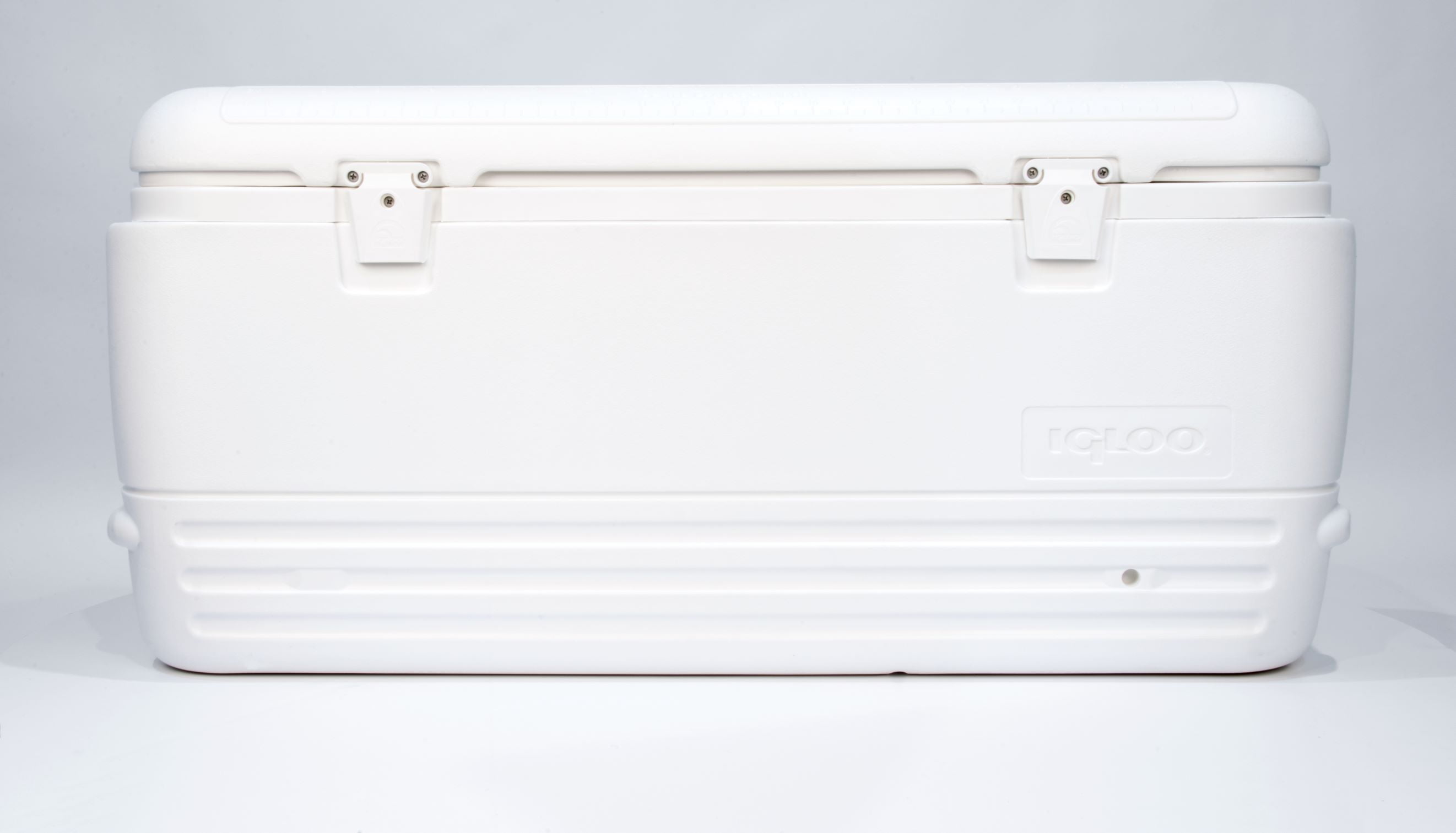 120 qt. Quick & Cool Polar Ice Chest Cooler, White