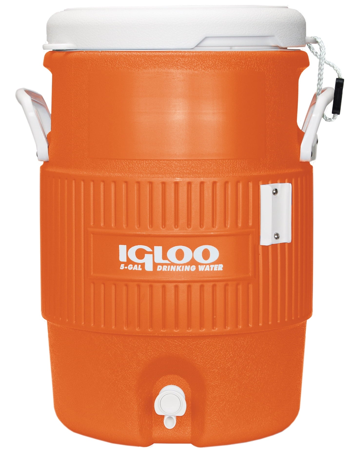 5 Gallon Heavy-Duty Beverage Cooler, Orange