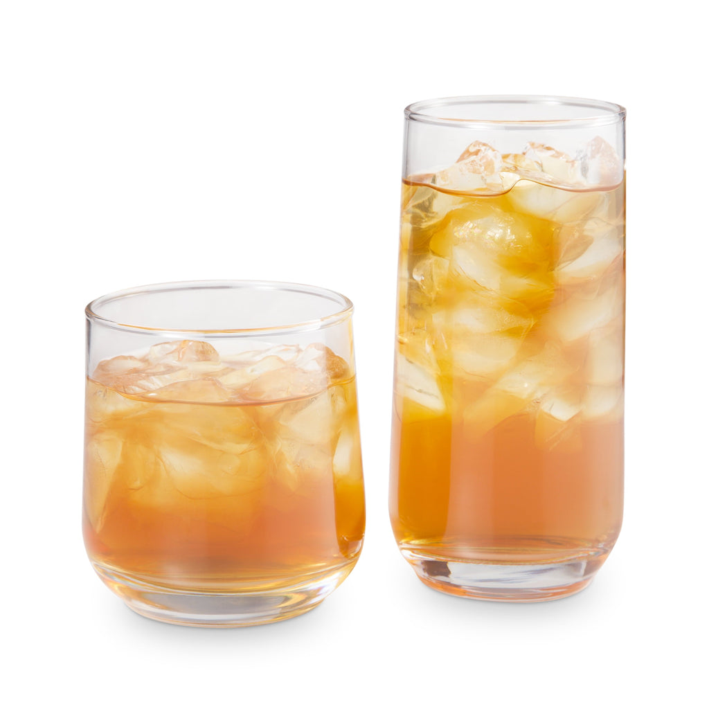 Better Homes & Gardens Josie Glass Drinkware, Set of 16